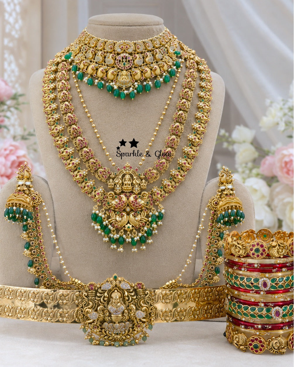 ✨ “A Bridal Temple Set That Turns Every Look Into a Divine Celebration!”
Wedding Season Sale Get 15% discount on sitewide
Get Free Gift Above 10k
Get free Domestic shipping
above 2000/- and for international its discounted shipping
1.ID 32578
2.ID 32577
3.ID 32468
4.ID 32579
5.ID L-25644,C-19350,E-15454,EC-27981,H-5963
6.ID L-26399,C-26400,E-28190,EC-25916,H-28601
7.ID 32467
8.ID 32469
9.ID L-15021,C-27612,E-31449,EC-9522,H-30296
10.ID L-26786,C-28416,E-29555,EC-31702,H-24622

visit website to place your or