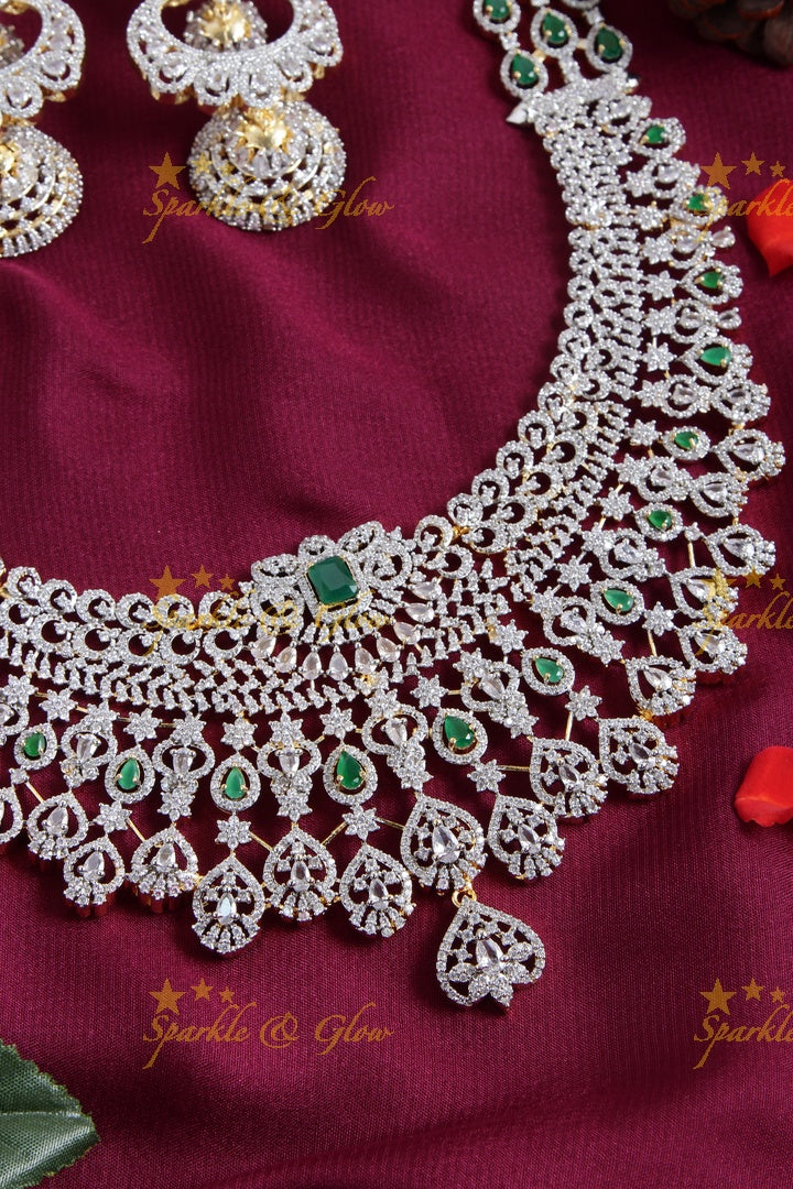 Diamond Replica Exquisite GJ polish haram - Green
