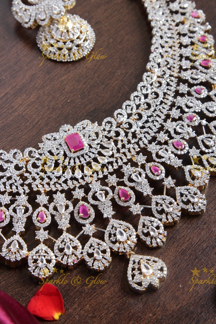 Diamond Replica Exquisite GJ polish haram - Pink