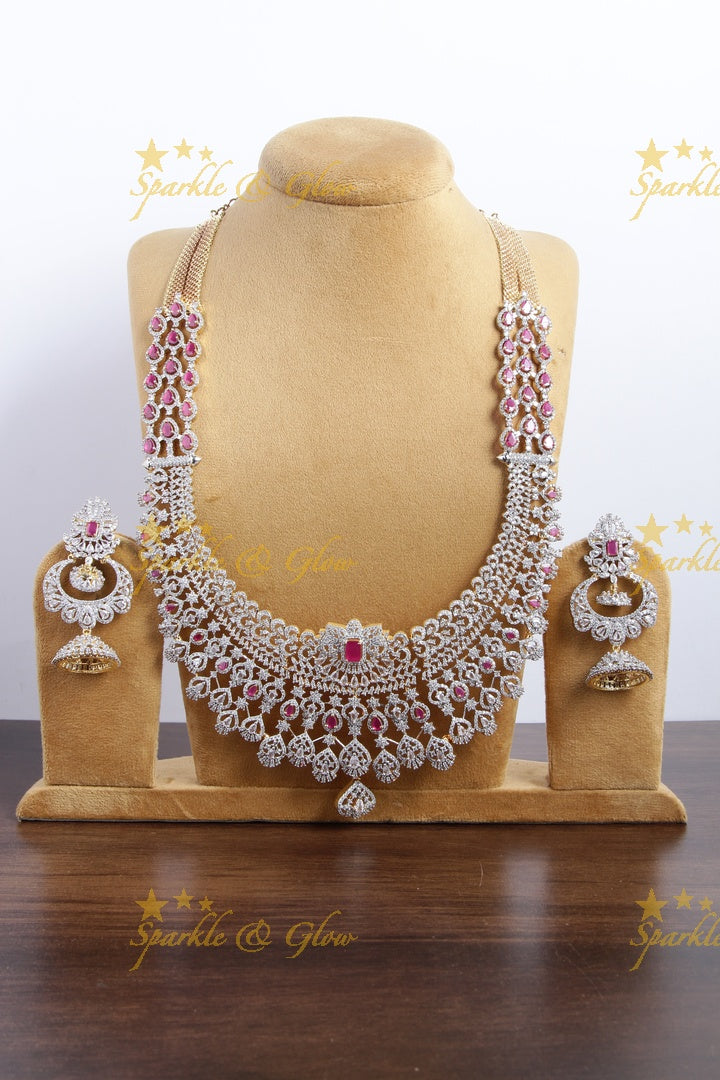 Diamond Replica Exquisite GJ polish haram - Pink