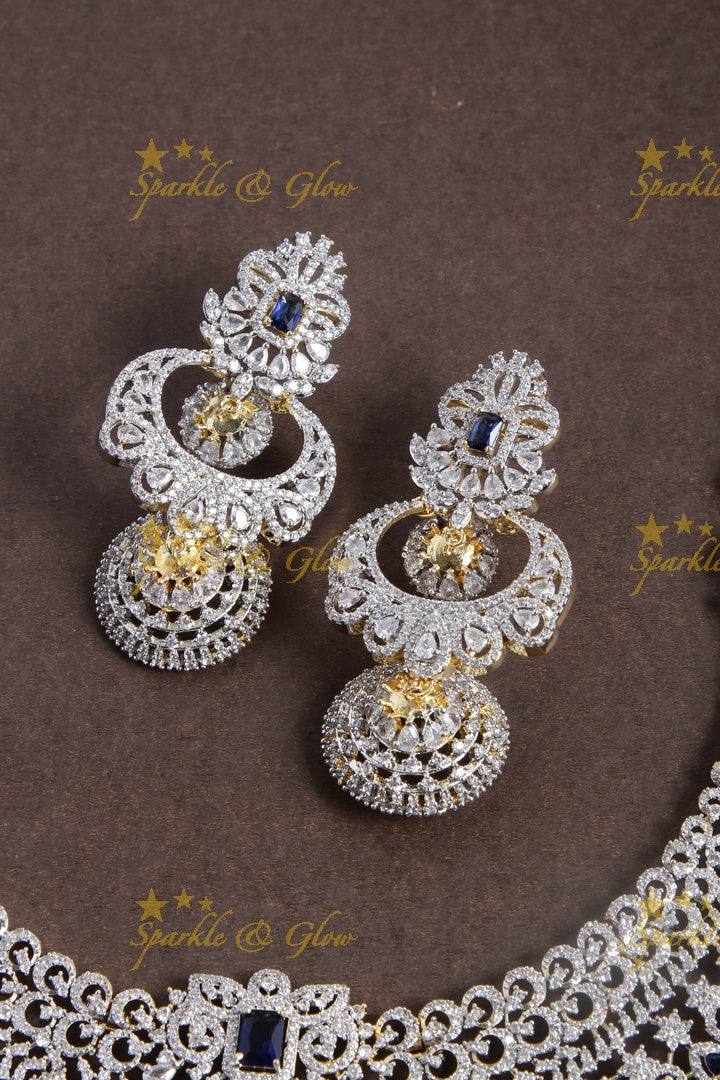 Diamond Replica Exquisite GJ polish haram - Blue