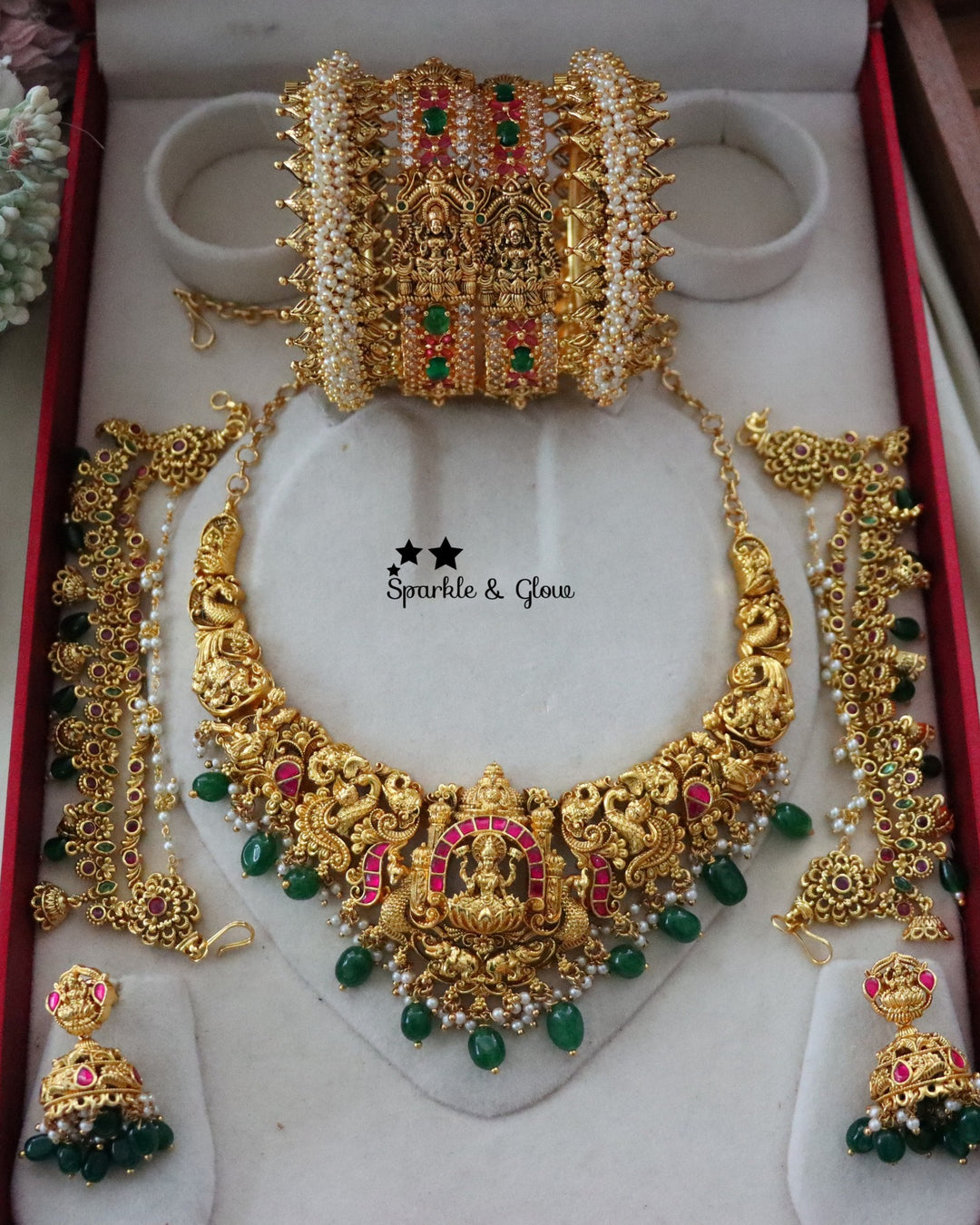👑 “The semi-bridal set every bride-to-be is eyeing!”
Wedding Season Sale Get 15% discount on sitewide
Get Free Gift Above 10k
Get free Domestic shipping
above 2000/- and for international its discounted shipping
1.ID S-18027,EC-16518,B-2945,24358
2.ID S-31679,EC-23294,B-24553,1660
3.ID S-11631,EC-31683,B-23506
4.ID S-27612,EC-16518,B-24358,1660
5.ID S-27726,EC-16518,B-2945,6970
6.ID C-5853,EC-3657,B-14320

visit website to place your order, link in the bio
www.sparkleandglow.co.in
Note: We don't take order
