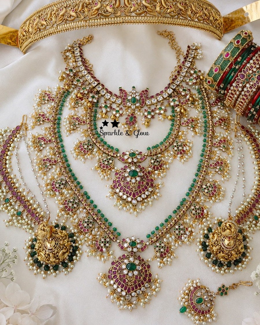 “One bridal set, endless royal vibes!” 👑
Wedding Season Sale Get 15% discount on sitewide
Get Free Gift Above 10k
Get free Domestic shipping
above 2000/- and for international its discounted shipping
1.ID L-7149,C-20014,E-15454,EC-16518,H-3479,M-31416
2.ID  L-27531,S-27532,C-29386,E-9111,EC-818,H-31028,M-26866
3.ID L-6910,C-16176,EC-1098,H-3479,M-31416

visit website to place your order, link in the bio
www.sparkleandglow.co.in
Note: We don't take orders from any other Instagram pages or WhatsApp numbers o