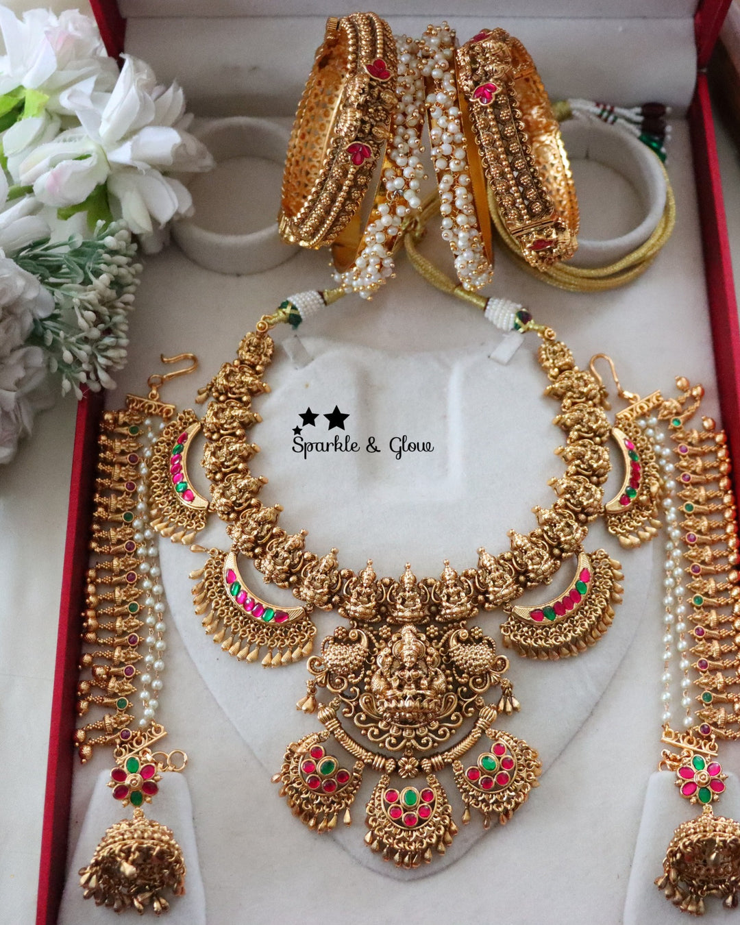 👑 “The semi-bridal set every bride-to-be is eyeing!”
Wedding Season Sale Get 15% discount on sitewide
Get Free Gift Above 10k
Get free Domestic shipping
above 2000/- and for international its discounted shipping
1.ID S-18027,EC-16518,B-2945,24358
2.ID S-31679,EC-23294,B-24553,1660
3.ID S-11631,EC-31683,B-23506
4.ID S-27612,EC-16518,B-24358,1660
5.ID S-27726,EC-16518,B-2945,6970
6.ID C-5853,EC-3657,B-14320

visit website to place your order, link in the bio
www.sparkleandglow.co.in
Note: We don't take order