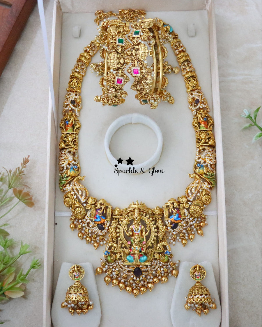 “A bridal look this divine deserves a temple jewellery set 👑✨”
Wedding Season Sale Get 15% discount on sitewide
Get Free Gift Above 10k
Get free Domestic shipping
above 2000/- and for international its discounted shipping
1.ID L-13644,B-31735_2_4,31736_2_4
2.ID L-27683,B-24582
3.ID L-26715,B-2945
4.ID L-28593,B-29589_2_6
5.ID L-29048,B-20130
6.ID L-27214,B-8130_2_4,31756_2_4
7.ID L-29047,B-31738_2_4,20130
8.ID L-27193,B-24353,31739_2_4
9.ID L-27533,B-24570,24587,24581_2_8
10.ID L-25638,E-2769,B-24582

visi