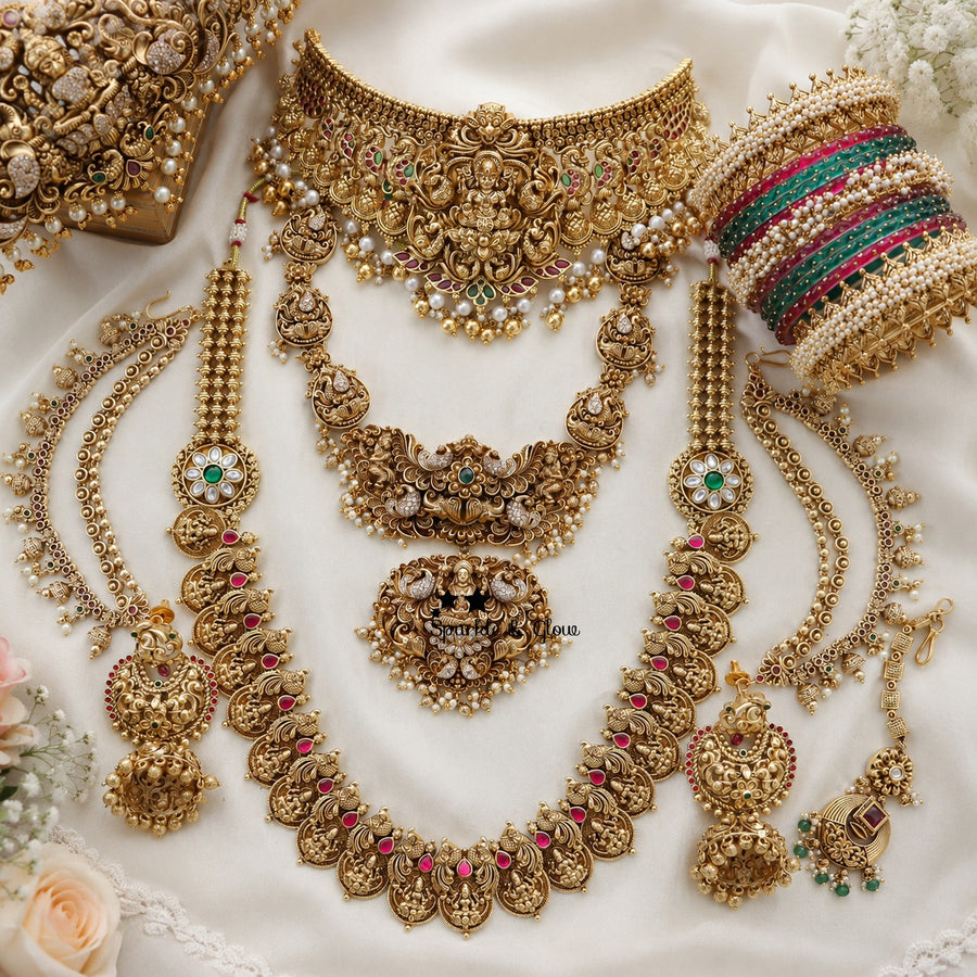 “A bridal look isn’t complete without this divine Temple Jewellery! 👑”
Wedding Season Sale Get 15% discount on sitewide
Get Free Gift Above 10k
Get free Domestic shipping
above 2000/- and for international its discounted shipping
1.ID 29702
2.ID L-11627,S-25643,C-10727,E-14538,EC-12949,H-5963,M-25114
3.ID L-23403,S-19349,C-11607,EC-22034,M-8464

visit website to place your order, link in the bio
www.sparkleandglow.co.in
Note: We don't take orders from any other Instagram pages or WhatsApp numbers other tha