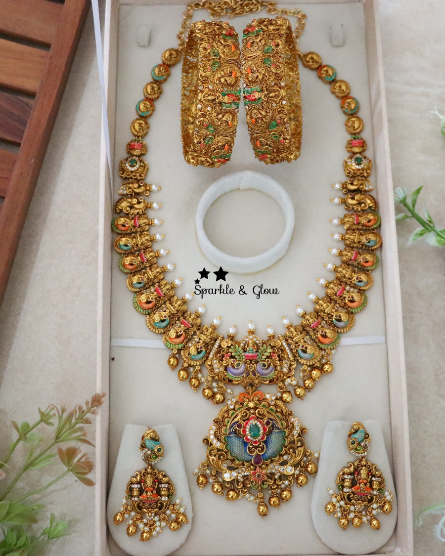 “A bridal look this divine deserves a temple jewellery set 👑✨”
Wedding Season Sale Get 15% discount on sitewide
Get Free Gift Above 10k
Get free Domestic shipping
above 2000/- and for international its discounted shipping
1.ID L-13644,B-31735_2_4,31736_2_4
2.ID L-27683,B-24582
3.ID L-26715,B-2945
4.ID L-28593,B-29589_2_6
5.ID L-29048,B-20130
6.ID L-27214,B-8130_2_4,31756_2_4
7.ID L-29047,B-31738_2_4,20130
8.ID L-27193,B-24353,31739_2_4
9.ID L-27533,B-24570,24587,24581_2_8
10.ID L-25638,E-2769,B-24582

visi