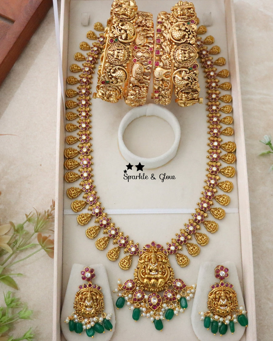 “A bridal look this divine deserves a temple jewellery set 👑✨”
Wedding Season Sale Get 15% discount on sitewide
Get Free Gift Above 10k
Get free Domestic shipping
above 2000/- and for international its discounted shipping

1.ID 32889_2_4
2.ID 32895_2_4
3.ID 32896_2_4
4.ID 32900_2_4
5.ID L-29048,B-20130
6.ID L-27214,B-8130_2_4,31756_2_4
7.ID L-29047,B-31738_2_4,20130
8.ID L-27193,B-24353,31739_2_4
9.ID L-27533,B-24570,24587,24581_2_8
10.ID L-25638,E-2769,B-24582

visit website to place your order, link in t
