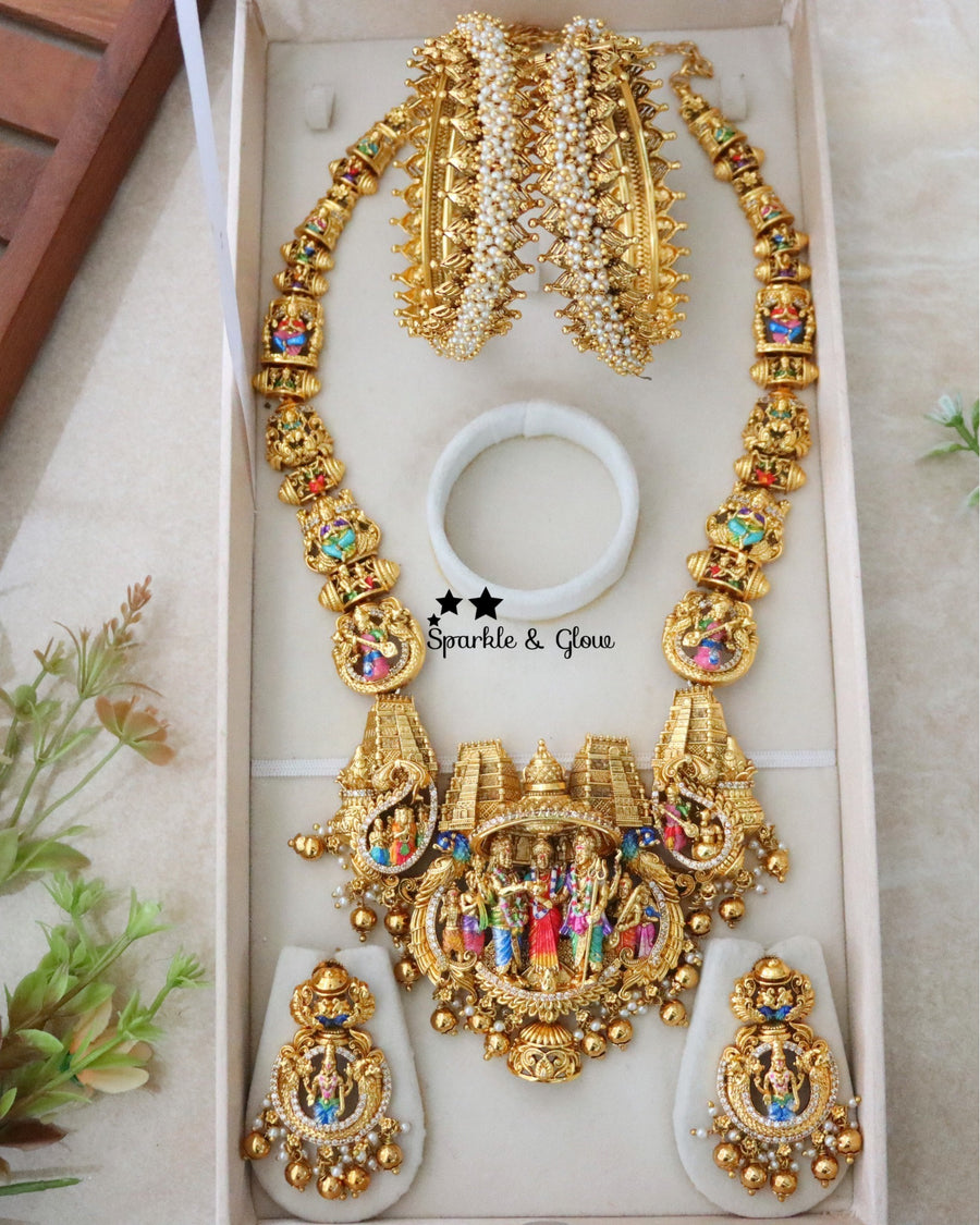 “A bridal look this divine deserves a temple jewellery set 👑✨”
Wedding Season Sale Get 15% discount on sitewide
Get Free Gift Above 10k
Get free Domestic shipping
above 2000/- and for international its discounted shipping
1.ID L-13644,B-31735_2_4,31736_2_4
2.ID L-27683,B-24582
3.ID L-26715,B-2945
4.ID L-28593,B-29589_2_6
5.ID L-29048,B-20130
6.ID L-27214,B-8130_2_4,31756_2_4
7.ID L-29047,B-31738_2_4,20130
8.ID L-27193,B-24353,31739_2_4
9.ID L-27533,B-24570,24587,24581_2_8
10.ID L-25638,E-2769,B-24582

visi