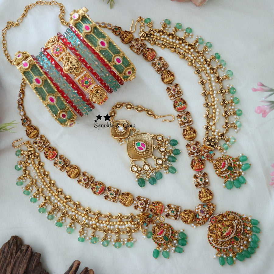 “POV: You found the temple jewellery set made for your bridal look! 👑✨”
Wedding Season Sale Get 15% discount on sitewide
Get Free Gift Above 10k
Get free Domestic shipping
above 2000/- and for international its discounted shipping

1.ID L-26715,EC- 21556,M-26402,B-24353,29321_2_8,31737_2_6
2.ID L-29031,EC-1098,M-7204,B-24353,29948_2_4,31737_2_6
3.ID L- 26787,EC-31681,M- 15996,B-29589_2_6,29948_2_4
4.ID L-26713,EC-9522,M-16118,B-2945,27159_2_4,31737_2_6
5.ID L-28591,EC-9537,M-31416,B-14321,27159_2_4,1660
6.