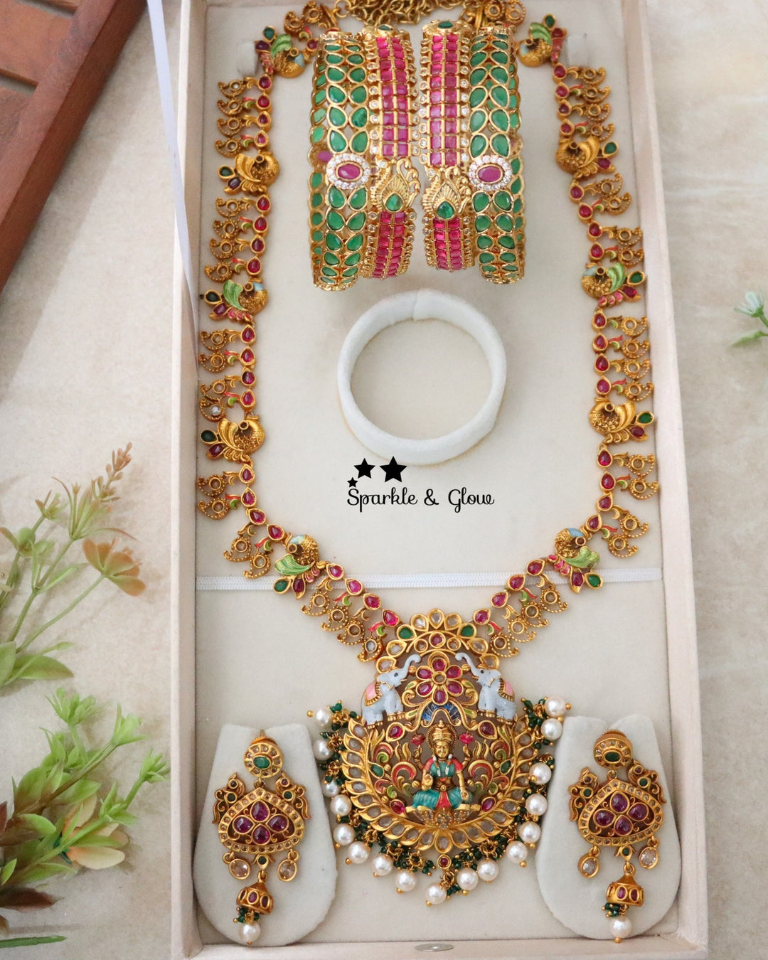“A bridal look this divine deserves a temple jewellery set 👑✨”
Wedding Season Sale Get 15% discount on sitewide
Get Free Gift Above 10k
Get free Domestic shipping
above 2000/- and for international its discounted shipping

1.ID 32889_2_4
2.ID 32895_2_4
3.ID 32896_2_4
4.ID 32900_2_4
5.ID L-29048,B-20130
6.ID L-27214,B-8130_2_4,31756_2_4
7.ID L-29047,B-31738_2_4,20130
8.ID L-27193,B-24353,31739_2_4
9.ID L-27533,B-24570,24587,24581_2_8
10.ID L-25638,E-2769,B-24582

visit website to place your order, link in t