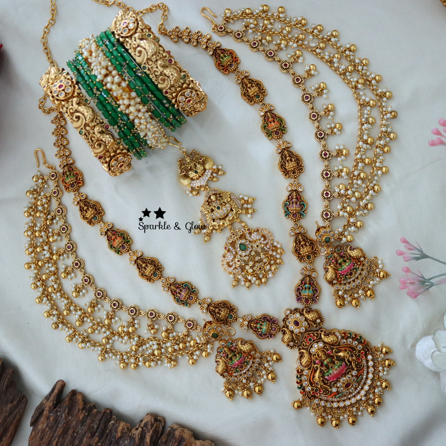 “POV: You found the temple jewellery set made for your bridal look! 👑✨”
Wedding Season Sale Get 15% discount on sitewide
Get Free Gift Above 10k
Get free Domestic shipping
above 2000/- and for international its discounted shipping

1.ID L-26715,EC- 21556,M-26402,B-24353,29321_2_8,31737_2_6
2.ID L-29031,EC-1098,M-7204,B-24353,29948_2_4,31737_2_6
3.ID L- 26787,EC-31681,M- 15996,B-29589_2_6,29948_2_4
4.ID L-26713,EC-9522,M-16118,B-2945,27159_2_4,31737_2_6
5.ID L-28591,EC-9537,M-31416,B-14321,27159_2_4,1660
6.