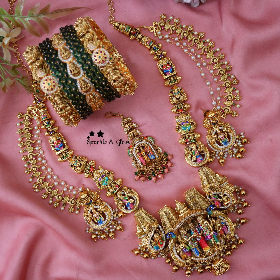“POV: You found the temple jewellery set made for your bridal look! 👑✨”
Wedding Season Sale Get 15% discount on sitewide
Get Free Gift Above 10k
Get free Domestic shipping
above 2000/- and for international its discounted shipping

1.ID L-26715,EC- 21556,M-26402,B-24353,29321_2_8,31737_2_6
2.ID L-29031,EC-1098,M-7204,B-24353,29948_2_4,31737_2_6
3.ID L- 26787,EC-31681,M- 15996,B-29589_2_6,29948_2_4
4.ID L-26713,EC-9522,M-16118,B-2945,27159_2_4,31737_2_6
5.ID L-28591,EC-9537,M-31416,B-14321,27159_2_4,1660
6.