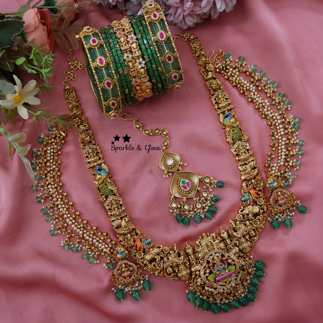 “POV: You found the temple jewellery set made for your bridal look! 👑✨”
Wedding Season Sale Get 15% discount on sitewide
Get Free Gift Above 10k
Get free Domestic shipping
above 2000/- and for international its discounted shipping

1.ID L-26715,EC- 21556,M-26402,B-24353,29321_2_8,31737_2_6
2.ID L-29031,EC-1098,M-7204,B-24353,29948_2_4,31737_2_6
3.ID L- 26787,EC-31681,M- 15996,B-29589_2_6,29948_2_4
4.ID L-26713,EC-9522,M-16118,B-2945,27159_2_4,31737_2_6
5.ID L-28591,EC-9537,M-31416,B-14321,27159_2_4,1660
6.