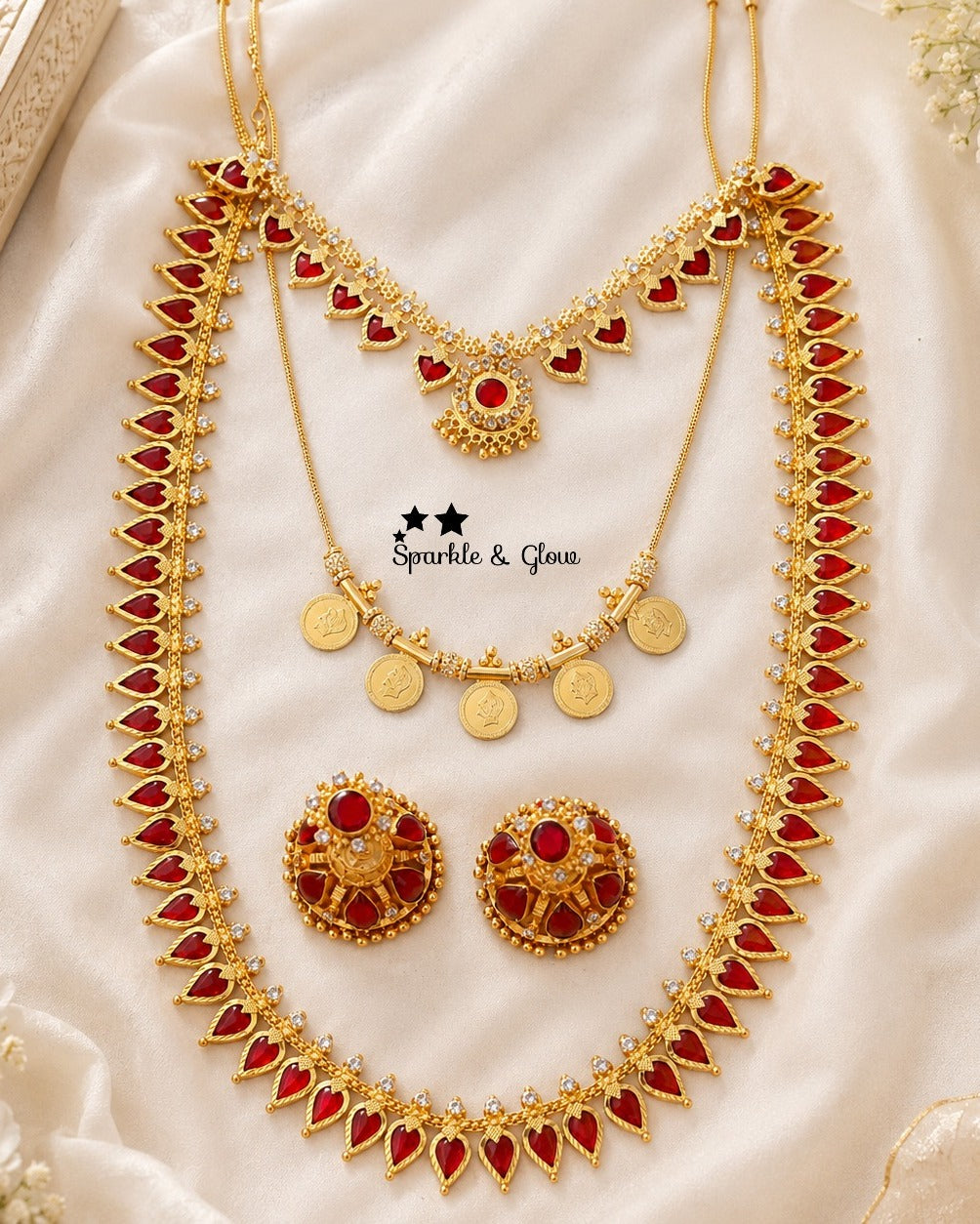 ✨ “Kerala bridal vibes, but make it royal! 👑
Wedding Season Sale Get 15% discount on sitewide
Get Free Gift Above 10k
Get free Domestic shipping
above 2000/- and for international its discounted shipping

1.ID L-17652,S-32038,S-31779,EC-17619
2.ID L-14099,S-14105,C-31980,EC-17633
3.ID L-17658,L- 31978,S-19861,C-32034,EC-17633
4.ID L-17657,S-32037,C-31970,EC- 30829
5.ID L-14092,S- 19803,C-31974,EC-17631
6.ID L-14110,S-32033,C- 17650,EC-17630
7.ID L-31889,S-32023,C-32034,EC- 17629
8.ID L-19857,S-14111,C-1761