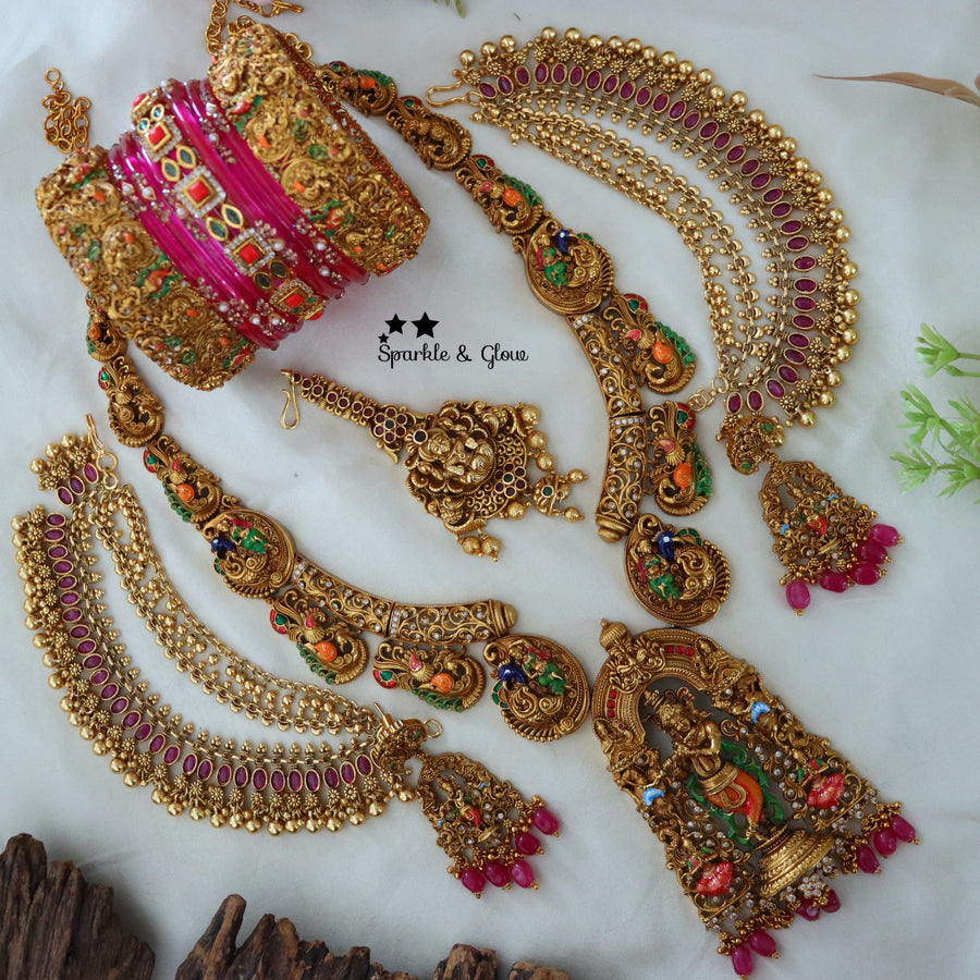 ✨ “A touch of temple tradition, a whole lot of bridal glam! 👑
Wedding Season Sale Get 15% discount on sitewide
Get Free Gift Above 10k
Get free Domestic shipping
above 2000/- and for international its discounted shipping

1.ID L-25737,EC-25916,M-15996,B-29589_2_6,16848,25773_2_2
2.ID L-27356,EC-31714,M-15996,B-24292,29322_2_8
3.ID 33029_2_4
4.ID L- 27193,E-28190,EC-12538,M-26402,B-24608,31741_2_4,29322_2_8
5.ID 33033_2_4
6.ID 33030_2_4
7.ID 33034_2_4
8.ID 33035_2_4
9.ID 33037_2_4
10.ID 33036_2_4

visit web