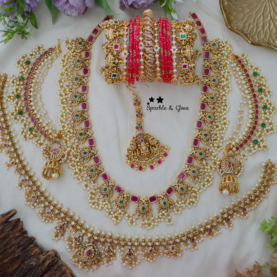 👑 “The Guttapusalu bridal set that makes every bride look royal!” ✨
Wedding Season Sale Get 15% discount on sitewide
Get Free Gift Above 10k
Get free Domestic shipping
above 2000/- and for international its discounted shipping

1.ID L-455,E- 17101,EC-818,H-27539,M-7204
2.ID L-8093,EC-12949,H- 15494,M-31416
3.ID L-19955,EC-31714,H-15449,M-31713
4.ID L- 6544,E-11245,EC- 31709,H-8789,M-29101
5.ID L-18091,EC-27951,H-15449,M-25119
6.ID L-2023,EC-12951,H-3479,M-15996
7.ID L-27542,E-17101,EC-24320,H-8789,M-26862
