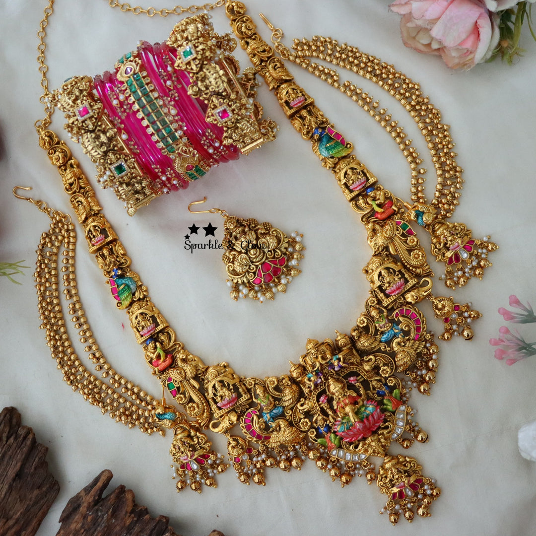 “POV: You found the temple jewellery set made for your bridal look! 👑✨”
Wedding Season Sale Get 15% discount on sitewide
Get Free Gift Above 10k
Get free Domestic shipping
above 2000/- and for international its discounted shipping

1.ID L-26715,EC- 21556,M-26402,B-24353,29321_2_8,31737_2_6
2.ID L-29031,EC-1098,M-7204,B-24353,29948_2_4,31737_2_6
3.ID L- 26787,EC-31681,M- 15996,B-29589_2_6,29948_2_4
4.ID L-26713,EC-9522,M-16118,B-2945,27159_2_4,31737_2_6
5.ID L-28591,EC-9537,M-31416,B-14321,27159_2_4,1660
6.