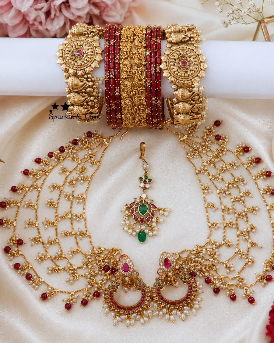 POV: Your earrings just found their perfect bridal match ✨💛
Wedding Season Sale Get 15% discount on sitewide
Get Free Gift Above 10k
Get free Domestic shipping
above 2000/- and for international its discounted shipping

1.ID E-14539,EC-27924,M- 29027,B-20497,29322_2_8, 23506
2.ID E-15454,EC-1098,M-31416,B-2945,27141_2_4,28793_2_4
3.ID E-25695,EC-10394,M-26862,B- 2945,29948_2_4, 29322_2_8,31790_2_4
4.ID E-17101,EC-818,M-29078,B-14321,29322_2_8,31172_2_4
5.ID E-12803,EC-15303,M-15996,B-31172_2_4,27141_2_4
6.
