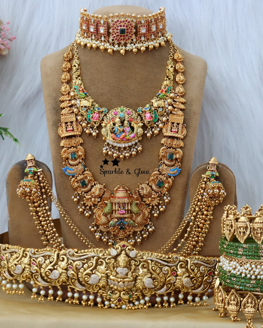 🌸 “Your bridal look deserves this divine sparkle!”
Wedding Season Sale Get 15% discount on sitewide
Get Free Gift Above 10k
Get free Domestic shipping
above 2000/- and for international its discounted shipping

1.ID L-27688,S-26695,C-1416,EC-1098,H-7695
2.ID L-29033,S-27718,C-19350,EC-27925,H-5963
3.ID L-27678,S-26694,C-1192,EC- 31714,H-15487
4.ID L-29038,C-8529,EC-15303,H-5963
5.ID L-29051,C-13722,E-31449,EC-31709,H-7695
6.ID L-27683,S- 27697,C-19350,E-31404,EC-31702,H-5963
7.ID L-29031,S- 27723,C-1192,EC