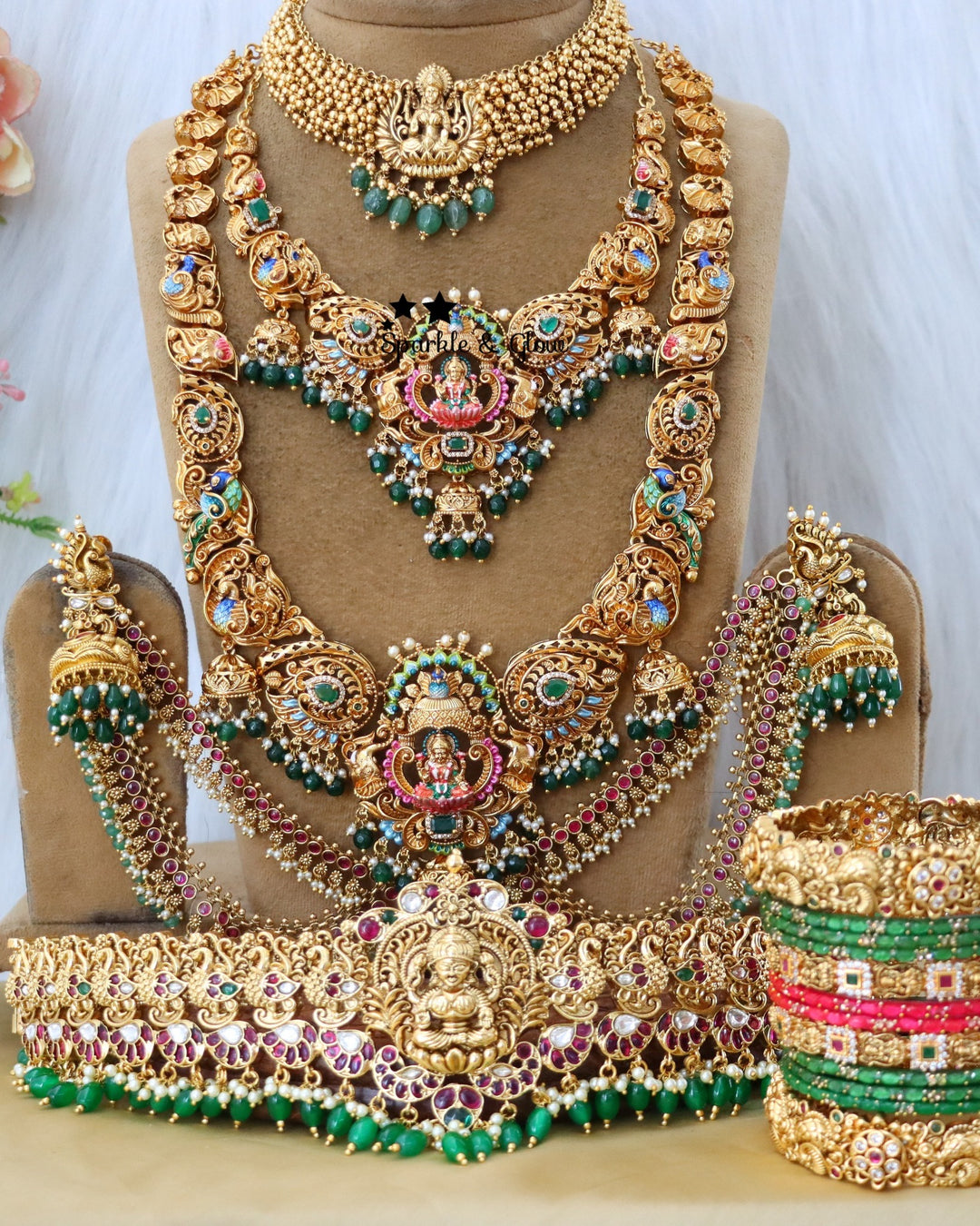🌸 “Your bridal look deserves this divine sparkle!”
Wedding Season Sale Get 15% discount on sitewide
Get Free Gift Above 10k
Get free Domestic shipping
above 2000/- and for international its discounted shipping

1.ID L-27688,S-26695,C-1416,EC-1098,H-7695
2.ID L-29033,S-27718,C-19350,EC-27925,H-5963
3.ID L-27678,S-26694,C-1192,EC- 31714,H-15487
4.ID L-29038,C-8529,EC-15303,H-5963
5.ID L-29051,C-13722,E-31449,EC-31709,H-7695
6.ID L-27683,S- 27697,C-19350,E-31404,EC-31702,H-5963
7.ID L-29031,S- 27723,C-1192,EC