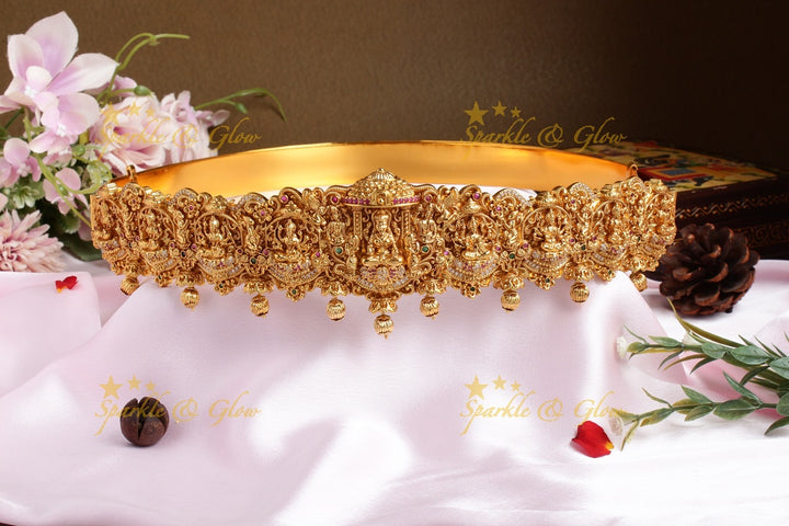 Beautiful Lakshmi Gold alike Hipbelt