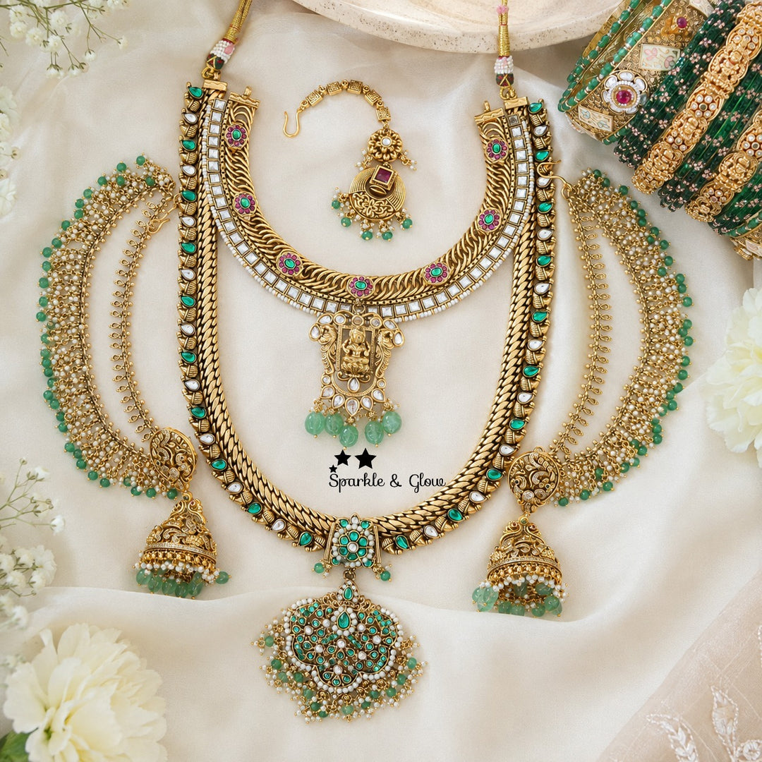 💛 “Your bridal look just found its royal finishing touch!”
Wedding Season Sale Get 15% discount on sitewide
Get Free Gift Above 10k
Get free Domestic shipping
above 2000/- and for international its discounted shipping

1.ID 30498
2.ID 30499
3.ID 30500
4.ID 30505
5.ID L-17733,S-17937,E-17099,EC- 27927,M-25114
6.ID L- 18091,S-24222,E-17099,EC-29510,M-29027
7.ID 30505
8.ID 30504
9.ID 30506
10.ID 30848

visit website to place your order, link in the bio
www.sparkleandglow.co.in
Note: We don't take orders from 