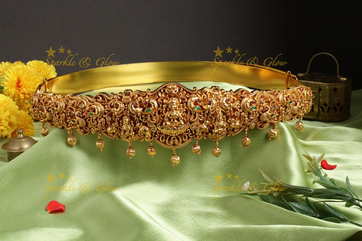 Beautiful Lakshmi Gold alike Hipbelt