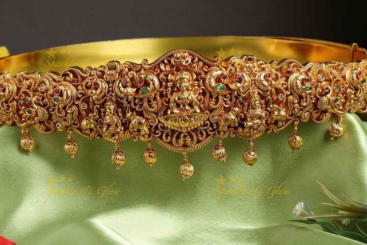 Beautiful Lakshmi Gold alike Hipbelt