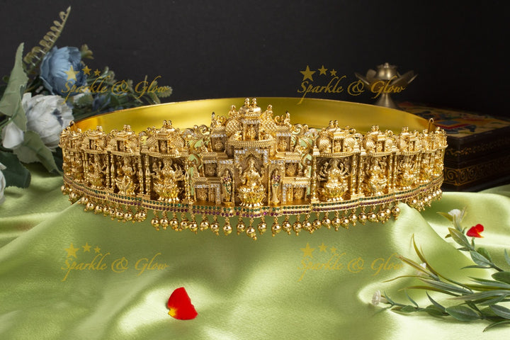 Beautiful Lakshmi Gold alike Hipbelt