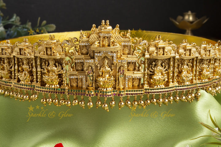 Beautiful Lakshmi Gold alike Hipbelt