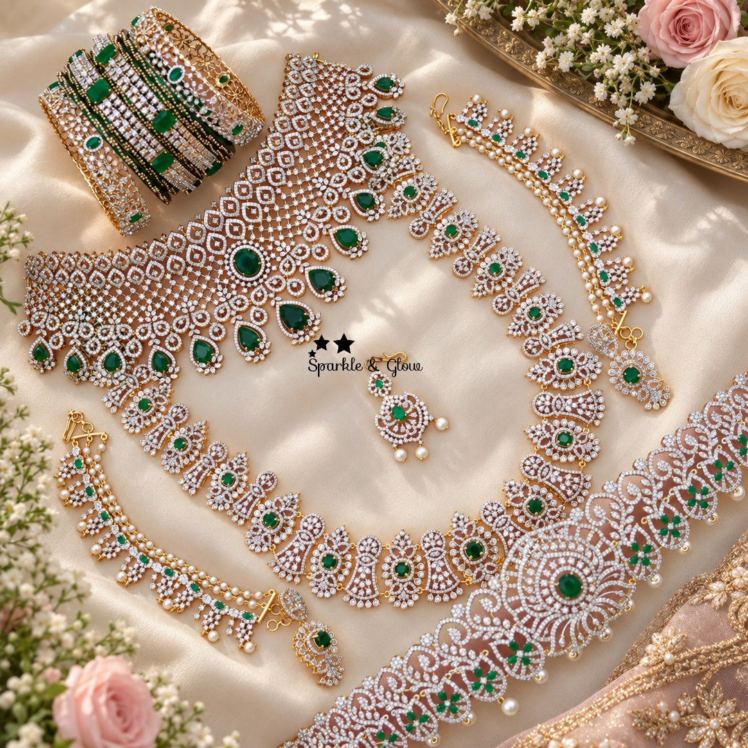 “Bridal sparkle that looks straight out of a fairytale! ✨👰”
Wedding Season Sale Get 15% discount on sitewide
Get Free Gift Above 10k
Get free Domestic shipping
above 2000/- and for international its discounted shipping

1.ID L-10612,C-19353,EC-13307,H-33145.M-23831
2.ID L-7530,S-33149,C-2010,EC-7742,H-13331,M-23843
3.ID L-33191,C-19425,EC-30801,H-16085,M-23895
4.ID L-15152,S-33116,C-33193,EC-30802,H-12936,M-23901
5.ID L-10130,S-33215,C-33197,EC-21665,H-13331,M-23894
6.ID L-22260,S-33172,C-33142,EC-30801,H-