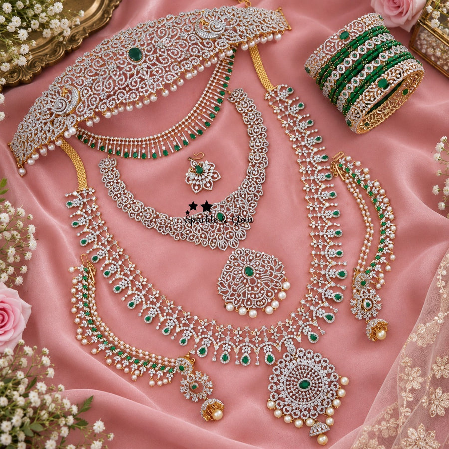 “Bridal sparkle that looks straight out of a fairytale! ✨👰”
Wedding Season Sale Get 15% discount on sitewide
Get Free Gift Above 10k
Get free Domestic shipping
above 2000/- and for international its discounted shipping

1.ID L-10612,C-19353,EC-13307,H-33145.M-23831
2.ID L-7530,S-33149,C-2010,EC-7742,H-13331,M-23843
3.ID L-33191,C-19425,EC-30801,H-16085,M-23895
4.ID L-15152,S-33116,C-33193,EC-30802,H-12936,M-23901
5.ID L-10130,S-33215,C-33197,EC-21665,H-13331,M-23894
6.ID L-22260,S-33172,C-33142,EC-30801,H-