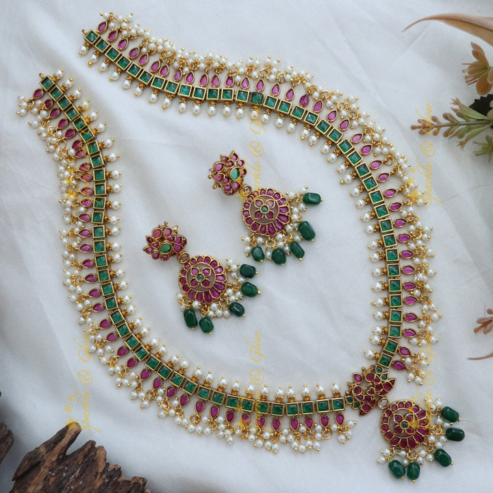 Exquisite Gold-Plated Necklace Set for Weddings