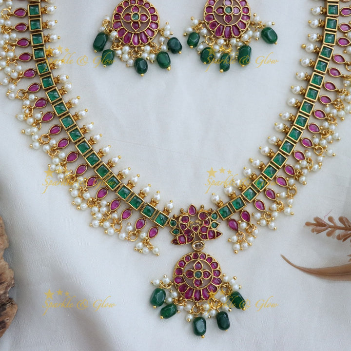 Exquisite Gold-Plated Necklace Set for Weddings