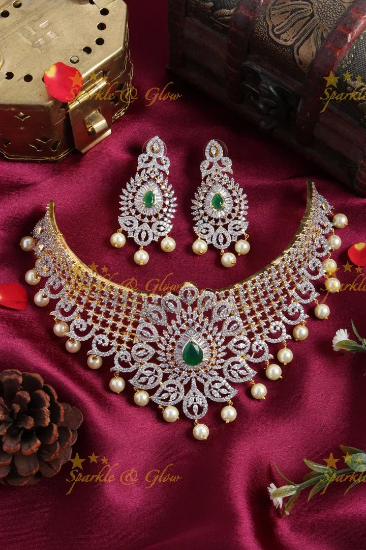 Stunning AD GJ choker - Pink - Sparkle and Glow