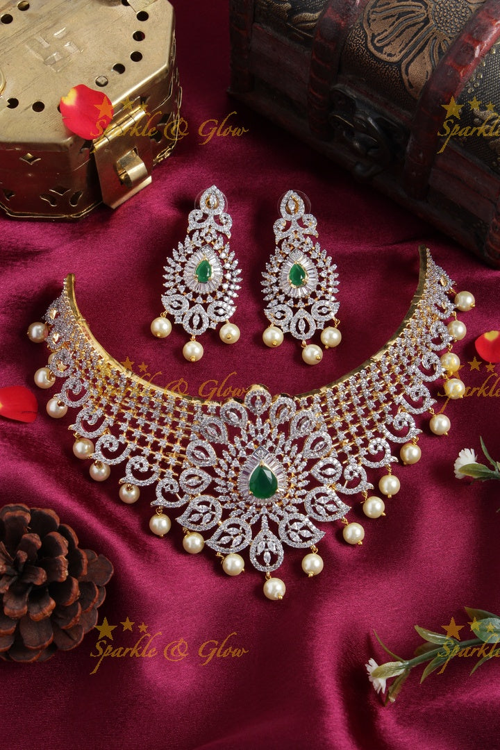 Stunning AD GJ choker - Green