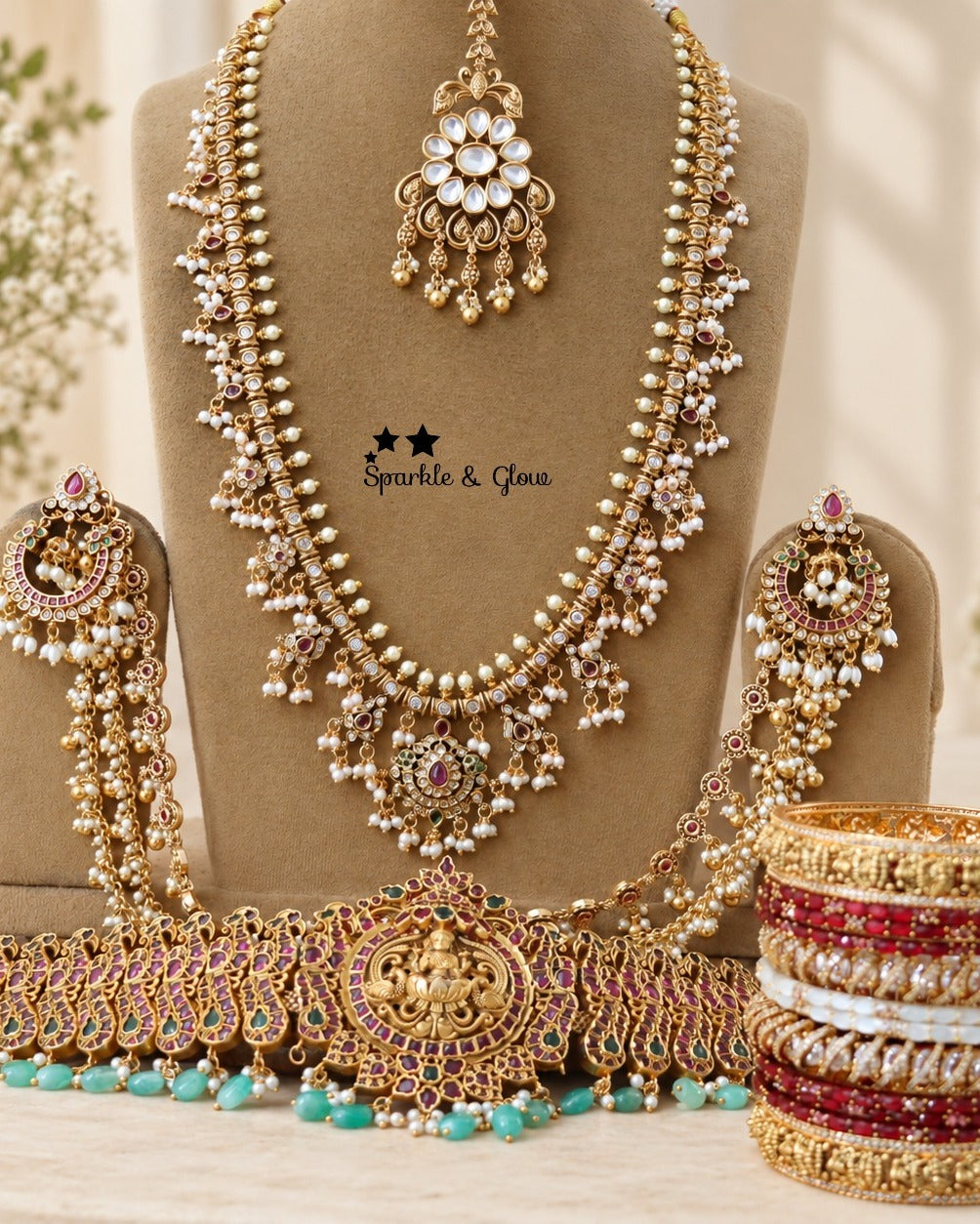 “Your dream bridal look starts with the perfect set! 👰✨”
Wedding Season Sale Get 15% discount on sitewide
Get Free Gift Above 10k
Get free Domestic shipping
above 2000/- and for international its discounted shipping

1.ID L-455,E-17101,EC-818,H-5963,M-7204
2.ID L-8093,EC-12949,H-30296,M-31416
3.ID L- 19955,EC-31714,H-30296,M-31713
4.ID L-2023,EC-12951,H-8798,M-15996
5.ID L-27542,E-17101,EC- 24320,H-30296,M-26862
6.ID L-7949,EC-31681,H-5963,M-9085
7.ID L-6544,E-11245,EC-31709,H-7695,M-29100
8.ID L-18091,EC-