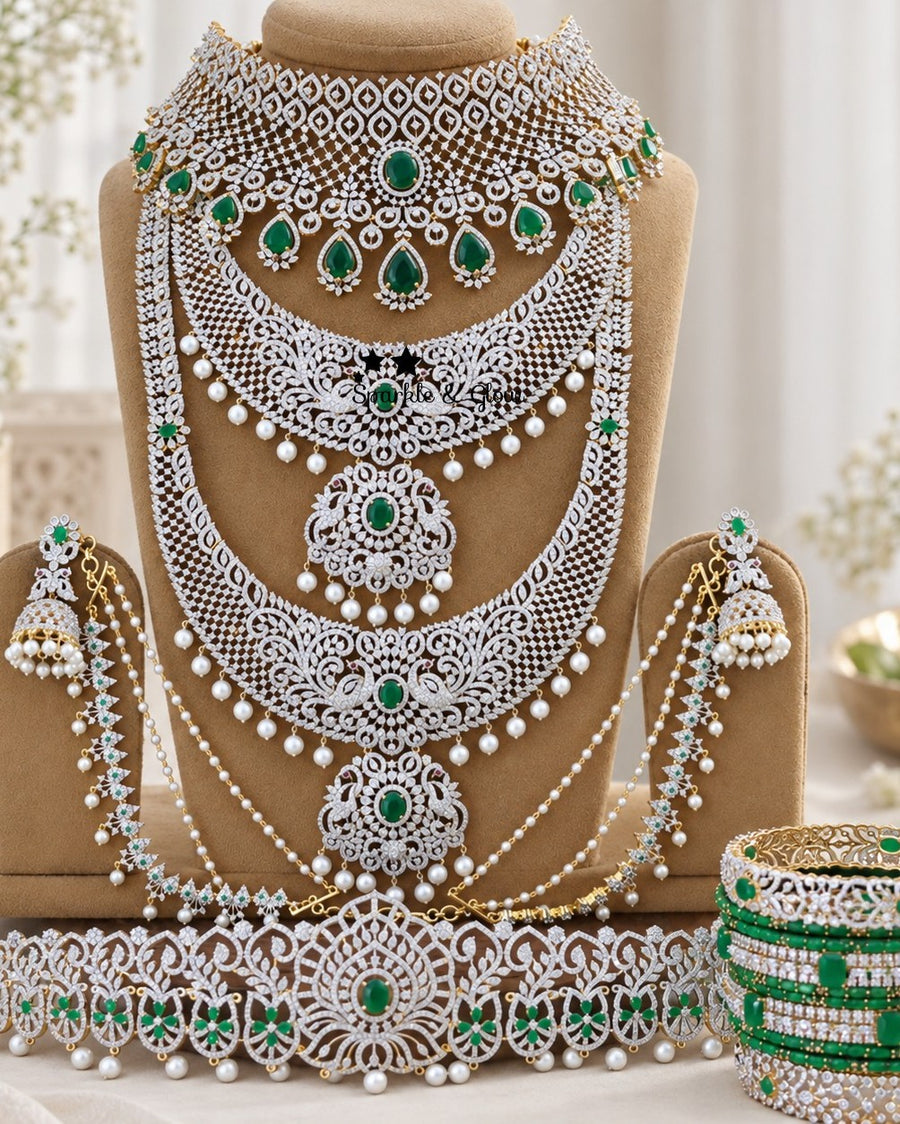 “Bridal sparkle that steals the spotlight ✨💎”
Wedding Season Sale Get 15% discount on sitewide
Get Free Gift Above 10k
Get free Domestic shipping
above 2000/- and for international its discounted shipping

1.ID L-10612,C- 19353,EC-13307,H- 33145
2.ID L-7530,S-33149,C-2010,EC-7742,H-13331
3.ID L-14484,C-33197,EC-22392,H-7569
4.ID L-22260,S- 33172,C-33142,EC-30801,H-16085
5.ID L-14496,C-19425,EC-30805,H-16085
6.ID L-12407,C-5975,EC-30804,H-16085
7.ID L-15152,S- 33116,EC-30802,H-12936

visit website to place 