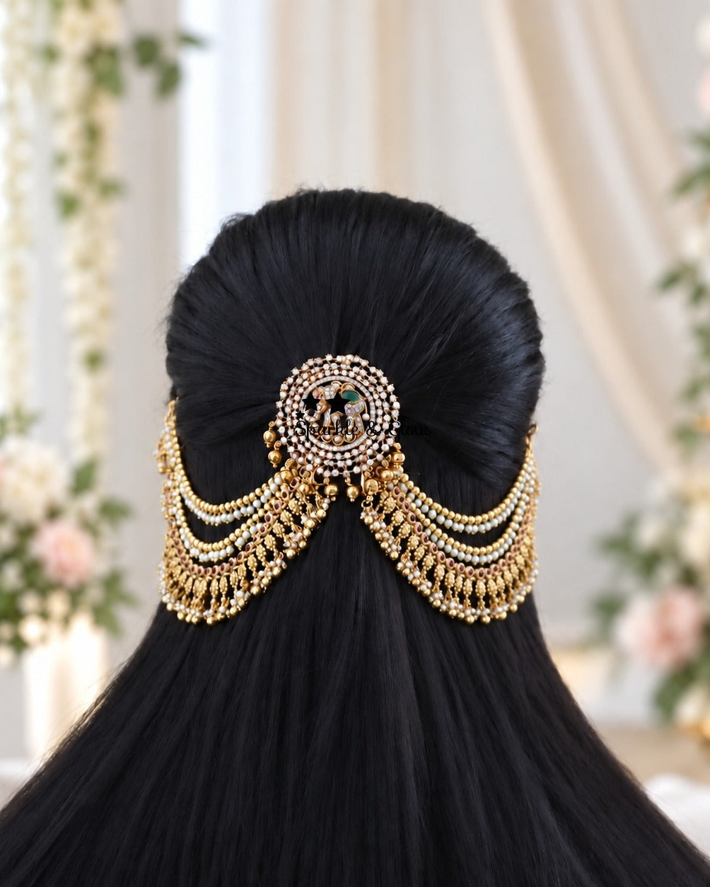 “The secret to a picture-perfect bridal hairstyle! 💕”
Wedding Season Sale Get 15% discount on sitewide
Get Free Gift Above 10k
Get free Domestic shipping
above 2000/- and for international its discounted shipping

1.ID J-32837,EC-31718
2ID J-12593,EC-31718
3.ID J-17351,EC-31718
4.ID J-28764,EC-31718
5.ID J-19726,EC-31718
6.ID J-32193

visit website to place your order, link in the bio
www.sparkleandglow.co.in
Note: We don't take orders from any other Instagram pages or WhatsApp numbers other than 636355017
