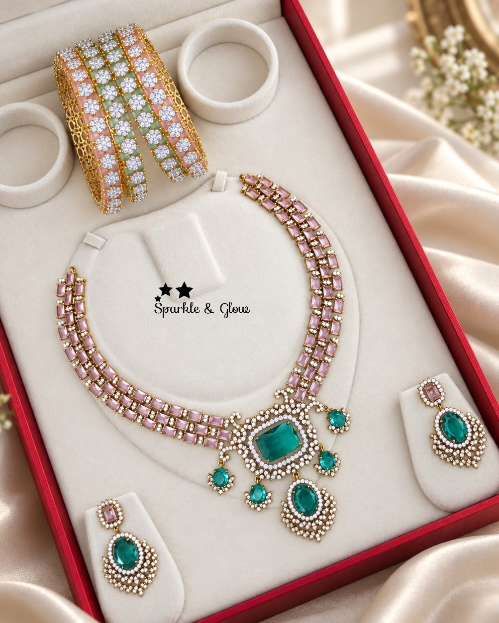 👑 One Set. Endless Sparkle. Instant Bridal Glow! 💎
Wedding Season Sale Get 15% discount on sitewide
Get Free Gift Above 10k
Get free Domestic shipping
above 2000/- and for international its discounted shipping

1.ID S-33202,B-33067_2_4
2.ID S-33151,B-32914_2_4
3.ID S-22334,B-33013_2_4
4.ID S-33231,B-32958_2_6
5.ID S-33203,B-33015_2_4
6.ID S-33220,B-33014_2_4
7.ID S-33225,B-33065_2_4
8.ID S-33116,B-32952_2_4
9.ID S-22333,B-33008_2_4
10.ID S-33233,B-32956_2_4

visit website to place your order, link in the 