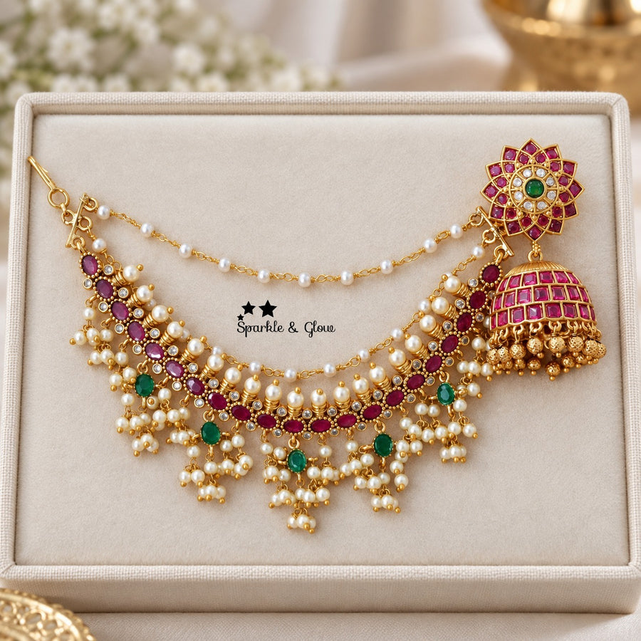 🔥 One Combo, Instant Royal Vibes! Your Ears Deserve This Glam! 💎
Wedding Season Sale Get 15% discount on sitewide
Get Free Gift Above 10k
Get free Domestic shipping
above 2000/- and for international its discounted shipping

1.ID E-12803,EC-32641
2.ID E-9111,EC-16518
3.ID E-23438,EC-818
4.ID E-12105,EC-14541
5.ID E-6298,EC-15303
6.ID 31315
7.ID 32360
8.ID E-25695,EC-31683
9.ID E-28266,EC-27936
10.ID E-31406,EC-24320

visit website to place your order, link in the bio
www.sparkleandglow.co.in
Note: We don'