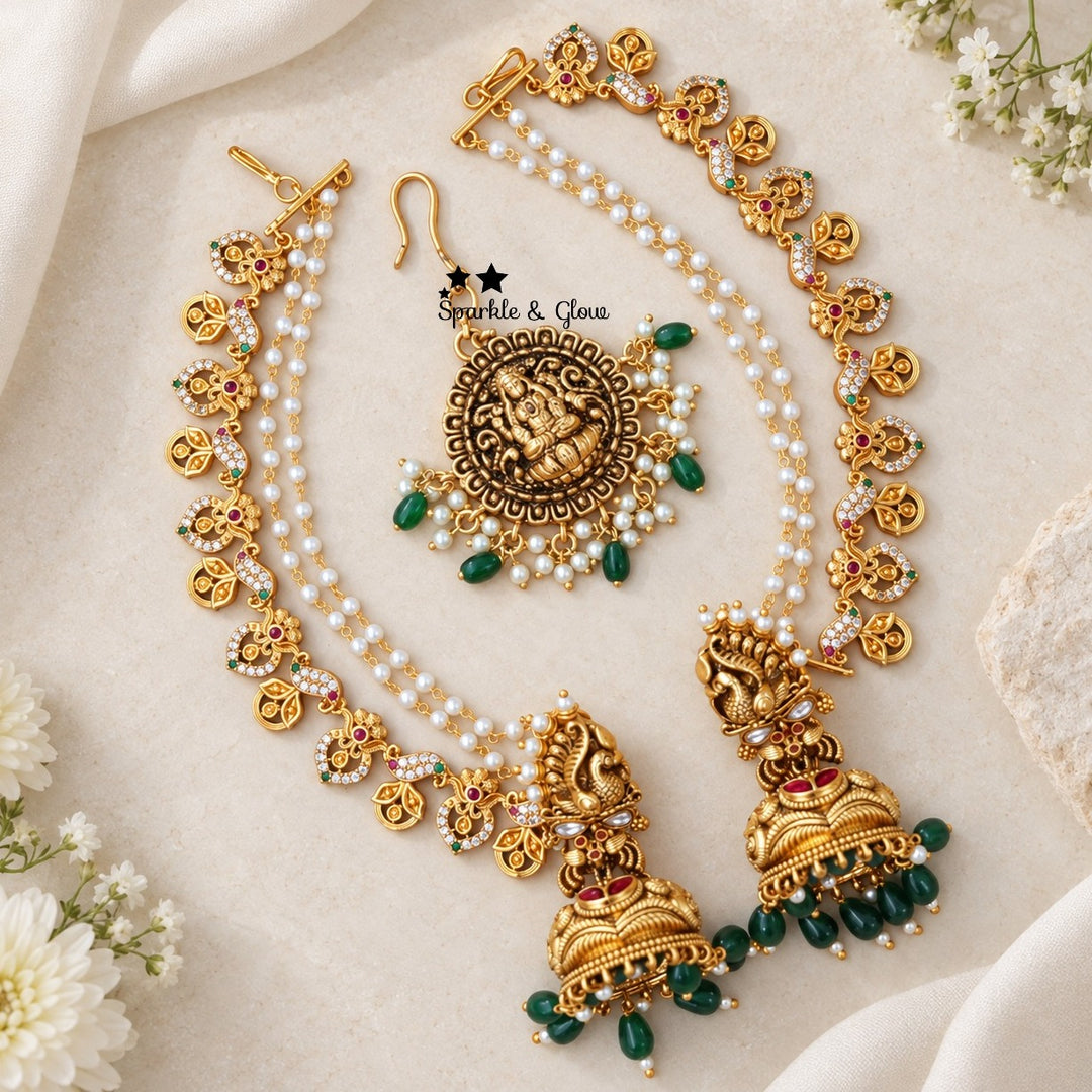 “Your bridal look isn’t complete without this trio! 👑”
Wedding Season Sale Get 15% discount on sitewide
Get Free Gift Above 10k
Get free Domestic shipping
above 2000/- and for international its discounted shipping

1.ID E-14539,EC-33330,M-25116
2.ID E-12803,EC-33322,M-16112
3.ID E-19470,EC-33333,M-7204
4.ID E-22686,EC-32641,M-25122
5.ID E-12105,EC-17174,M-29078
6.ID E-31404,EC-33323,M-7204
7.ID E-17101,EC-33332,M-16118
8.ID E-31449,EC-33327,M-12054
9.ID E-9111,EC-33331,M-29101
10.ID E-32274,EC-33334,M-2910