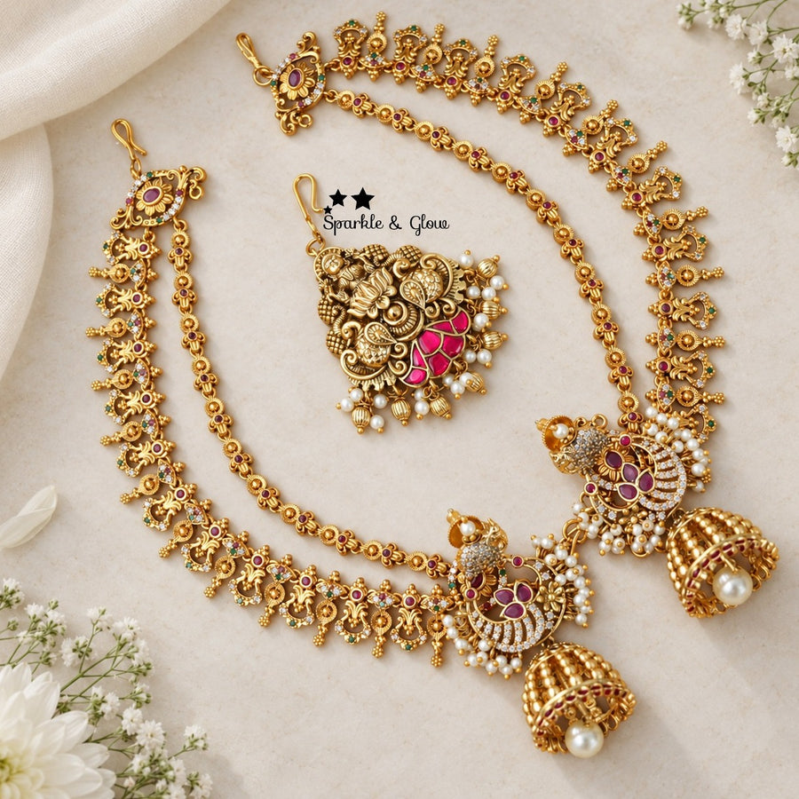 “Your bridal look isn’t complete without this trio! 👑”
Wedding Season Sale Get 15% discount on sitewide
Get Free Gift Above 10k
Get free Domestic shipping
above 2000/- and for international its discounted shipping

1.ID E-14539,EC-33330,M-25116
2.ID E-12803,EC-33322,M-16112
3.ID E-19470,EC-33333,M-7204
4.ID E-22686,EC-32641,M-25122
5.ID E-12105,EC-17174,M-29078
6.ID E-31404,EC-33323,M-7204
7.ID E-17101,EC-33332,M-16118
8.ID E-31449,EC-33327,M-12054
9.ID E-9111,EC-33331,M-29101
10.ID E-32274,EC-33334,M-2910