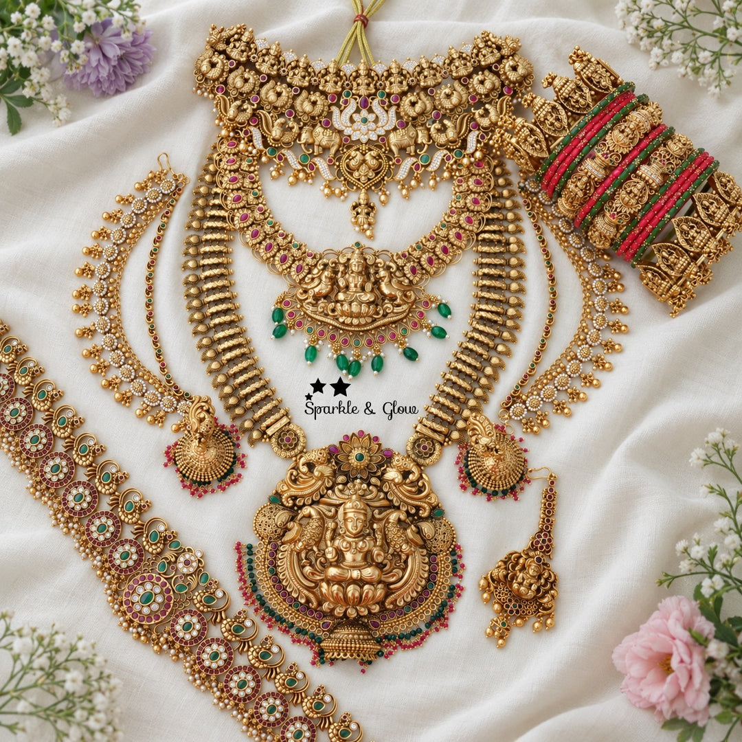 “A Bridal Set That Brings Tradition to Life! 🌸👰”
Wedding Season Sale Get 15% discount on sitewide
Get Free Gift Above 10k
Get free Domestic shipping
above 2000/- and for international its discounted shipping

1.ID L-3738,S-3737,C-3313,E-14539,EC-32198,M-25116,H-15498
2.ID L-1171,S-4405,C-20014,EC-15303,M-15996,H-8789
3.ID L-895,S-13743,C-19350,EC-12951,M-25133,H-3479
4.ID L-18053,S-18021,C-18021,E-12376,EC-16523,M-26864,H-18053

visit website to place your order, link in the bio
www.sparkleandglow.co.in

