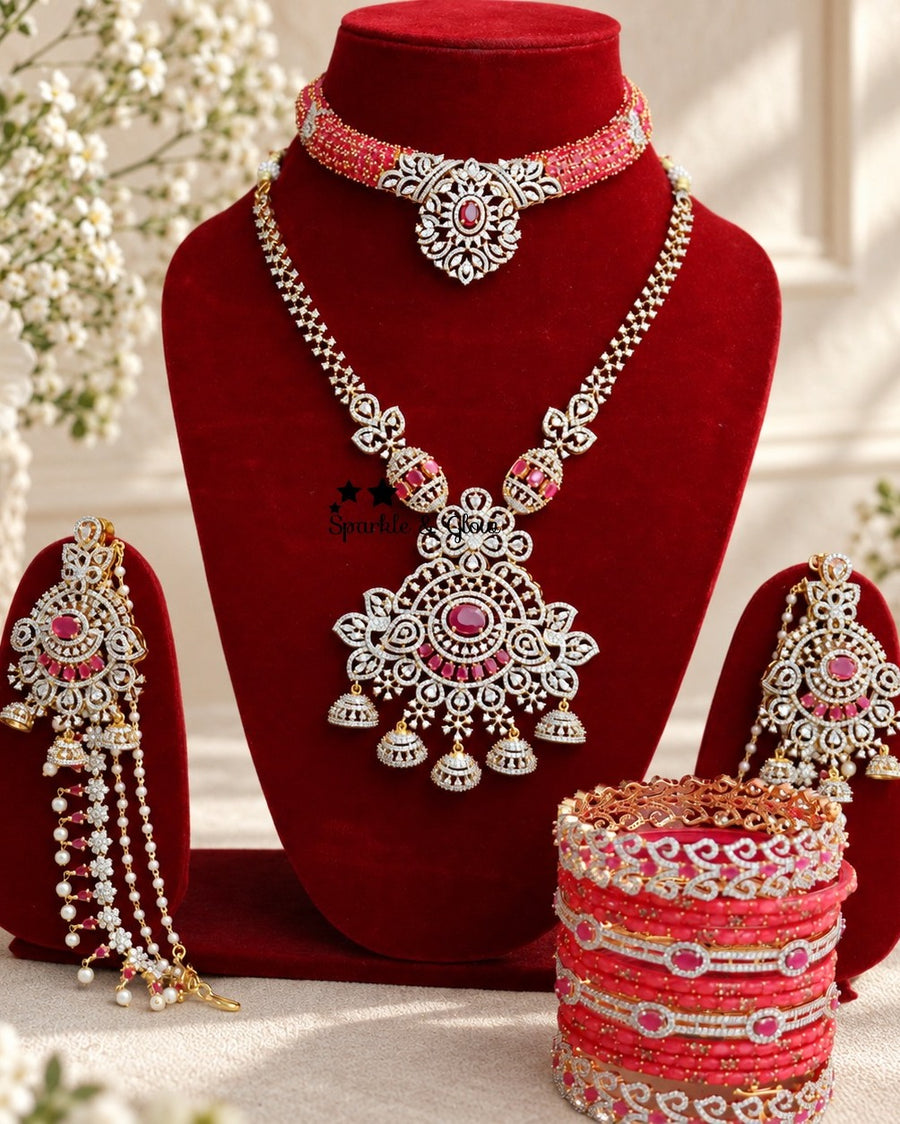 Bridal Glam That Shines From Every Angle! 👰💎
Wedding Season Sale Get 15% discount on sitewide
Get Free Gift Above 10k
Get free Domestic shipping
above 2000/- and for international its discounted shipping

1.ID L-33145,C-19353,EC-19561
2.ID L-7902,C-5977,EC-30805
3.ID L-33150,C-33124,EC-27010
4.ID L-33168,C-33158,EC-30800
5.ID L-33190,C-19351,EC-19561
6.ID L-26921,C-33123,EC-22379
7.ID L-33144,C-33174,EC-30801
8.ID L-33191,C-19352,EC-16194

visit website to place your order, link in the bio
www.sparkleandg
