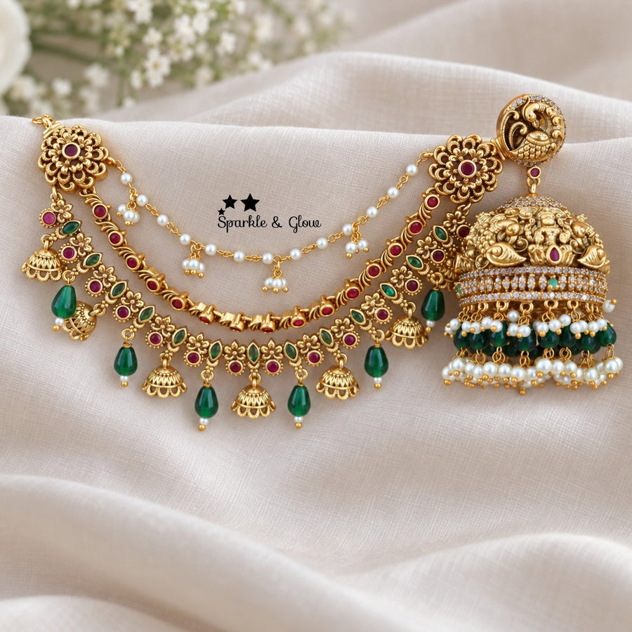 One Combo, Instant Traditional Glam! ✨
Wedding Season Sale Get 15% discount on sitewide
Get Free Gift Above 10k
Get free Domestic shipping
above 2000/- and for international its discounted shipping

1. ID E-9111,EC-9522
2.ID E-14539,EC-32641
3.ID E-12803,EC-16518
4.ID E-17101,EC-25914
5.ID E-25695,EC-9537
6.ID E-18719,EC-31683
7.ID E-23444,EC-12813
8.ID E-31396,EC-30803
9.ID E-3749,EC-3657
10.ID E-28245,EC-13296

visit website to place your order, link in the bio
www.sparkleandglow.co.in
Note: We don't take