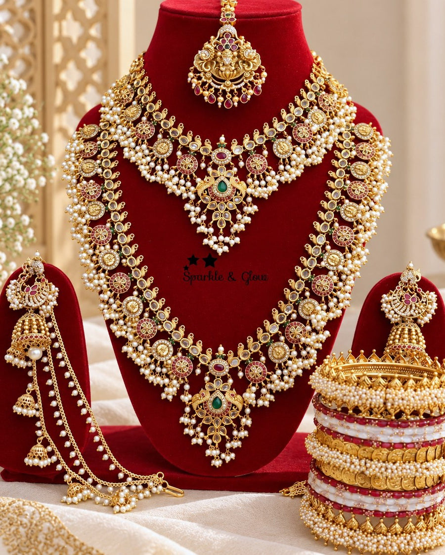 ✨ Your Bridal Look Deserves This Much Royalty!
Wedding Season Sale Get 15% discount on sitewide
Get Free Gift Above 10k
Get free Domestic shipping
above 2000/- and for international its discounted shipping

1.ID L-7133,S-6895,E-17101,EC-24241,M-7204
2.ID L-13644,S-11363,E-29555,EC- 818,M-23843
3.ID L-952,S-741,EC-1098,M-26868
4.ID L-19253,C-19251,EC-31471
5.ID L-6637,S-6299,E-12803,EC-15303,M-16118
6.ID L-8512,S-6299,EC-9537,M-7204
7.ID L-6641,S-11631,EC-9534,M-25133
8.ID L-455,S-188,E-17101,EC-818,M-29101
