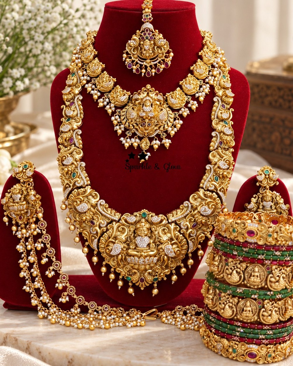 ✨ Your Bridal Look Deserves This Much Royalty!
Wedding Season Sale Get 15% discount on sitewide
Get Free Gift Above 10k
Get free Domestic shipping
above 2000/- and for international its discounted shipping

1.ID L-7133,S-6895,E-17101,EC-24241,M-7204
2.ID L-13644,S-11363,E-29555,EC- 818,M-23843
3.ID L-952,S-741,EC-1098,M-26868
4.ID L-19253,C-19251,EC-31471
5.ID L-6637,S-6299,E-12803,EC-15303,M-16118
6.ID L-8512,S-6299,EC-9537,M-7204
7.ID L-6641,S-11631,EC-9534,M-25133
8.ID L-455,S-188,E-17101,EC-818,M-29101
