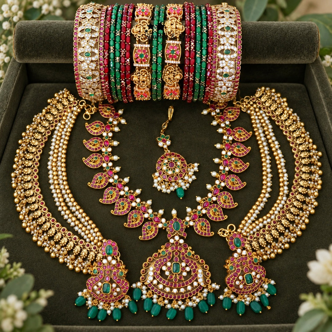 Make every bridal moment shine brighter with this gorgeous set! ✨
Wedding Season Sale Get 15% discount on sitewide
Get Free Gift Above 10k
Get free Domestic shipping
above 2000/- and for international its discounted shipping

1.ID S-27553,EC-31709,M-26869,B-14319,27159_2_4,23506
2.ID S-33476,EC-12813,M-26864,B-4878,27159_2_4,31788_2_4
3.ID S-27491,EC-24320,M-26870,B-27440_2_4,27159_2_4,31737_2_8
4.ID S-33454,EC-31699,M-27333,B-29589_2_6,29948_2_4,31741_2_4
5.ID S-27496,EC-31680,M-26868,B-26857,27141_2_4,317